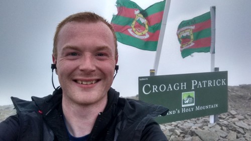 Climbed Croagh Partick, Ireland.